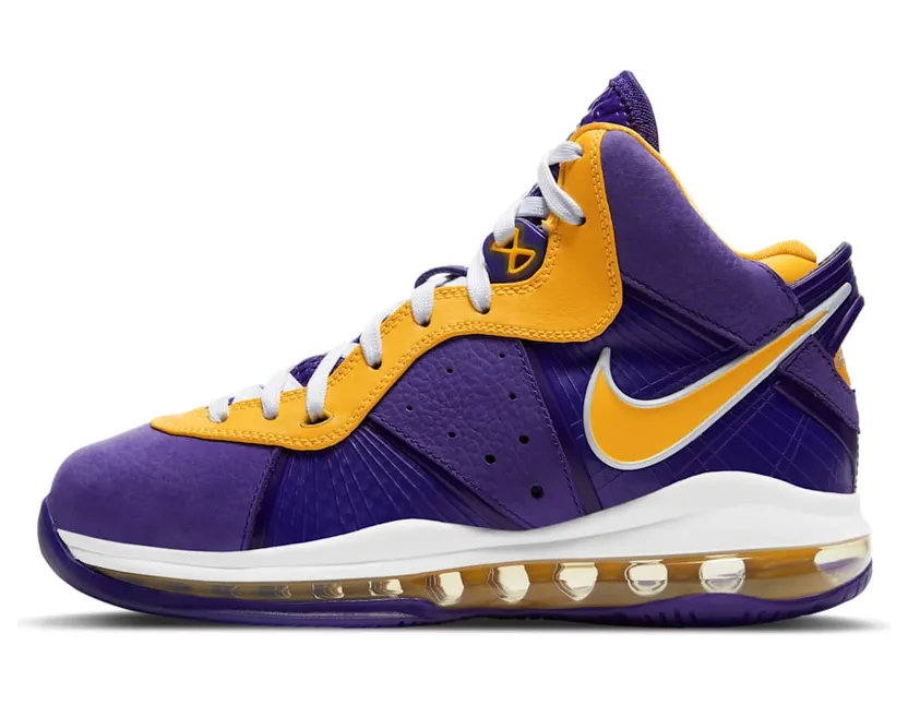 Nike LeBron 8 Hardwood Classics (GS) 8 – “Purple / Yellow” (CT5115-500)