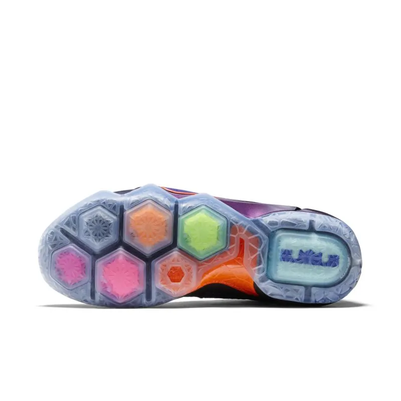 Nike LeBron 12 Instinct Cave Purple/Hyper Grape-Hyper Crimson-Hyper Turquoise (684593-583)