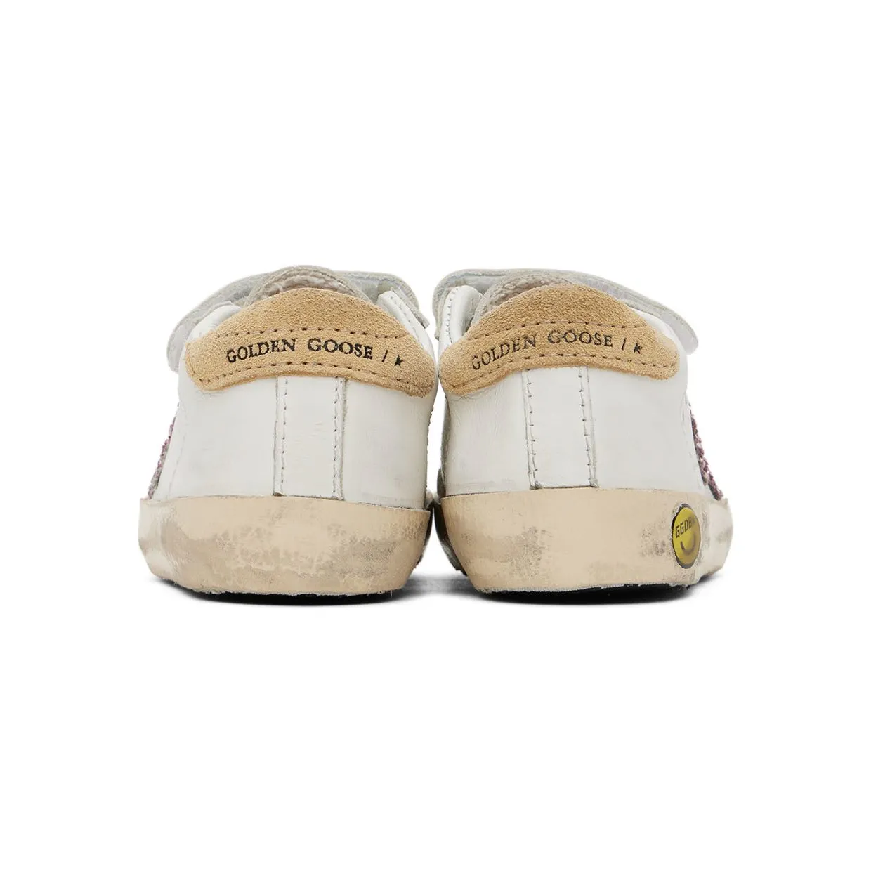 Golden Goose Baby Off-White Old School Sneakers (GJF00111.F002645.10933) (2)