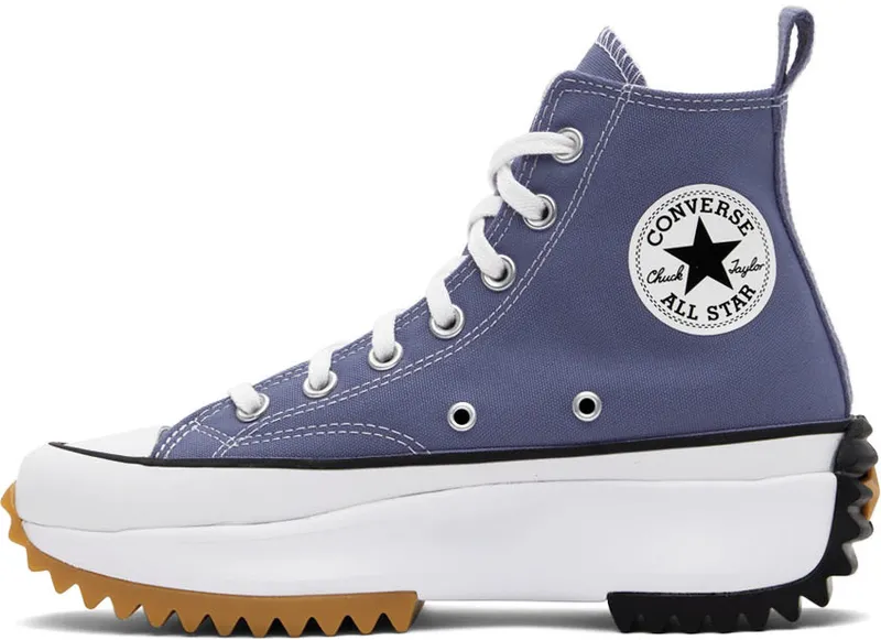 Converse Run Star Hike Platform Seizoenskleur Slate Lilac/Black/White (A03702C)