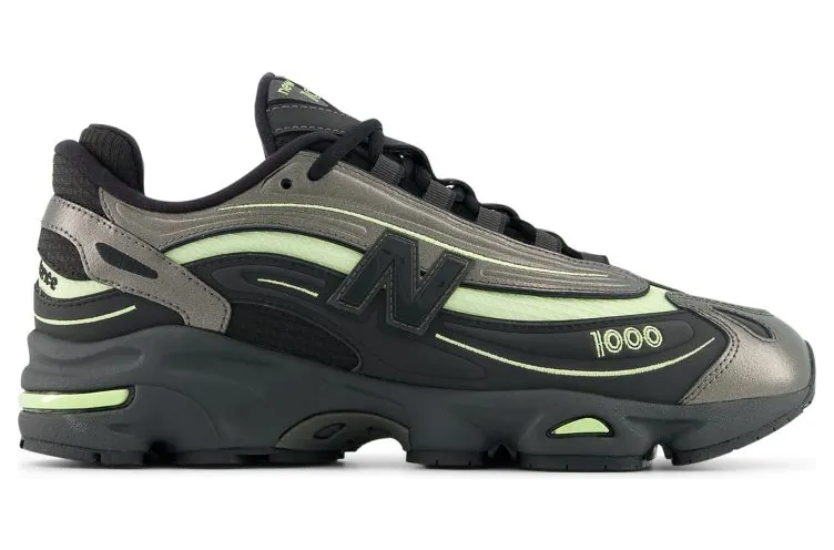 New Balance 1000 Black Metallic Dry Lime