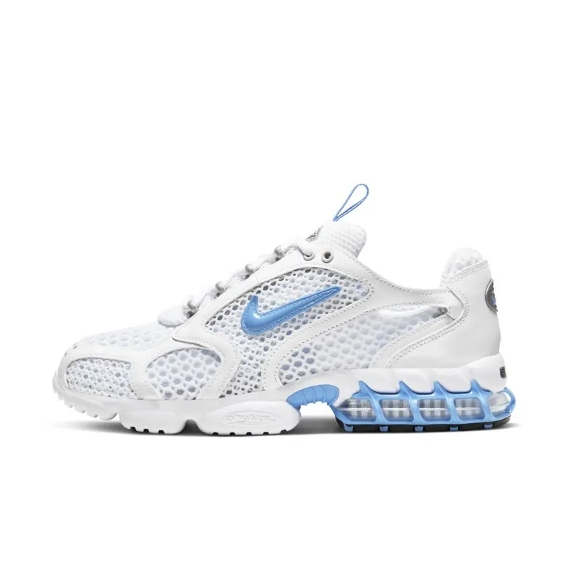 Nike Air Zoom Spiridon Cage 2 White University Blue (W) White/Metallic Silver-University Blue (CD3613-100)