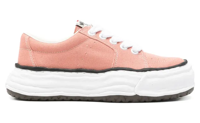 Maison Mihara Yasuhiro Lace-up “Pink” (A16FW703)