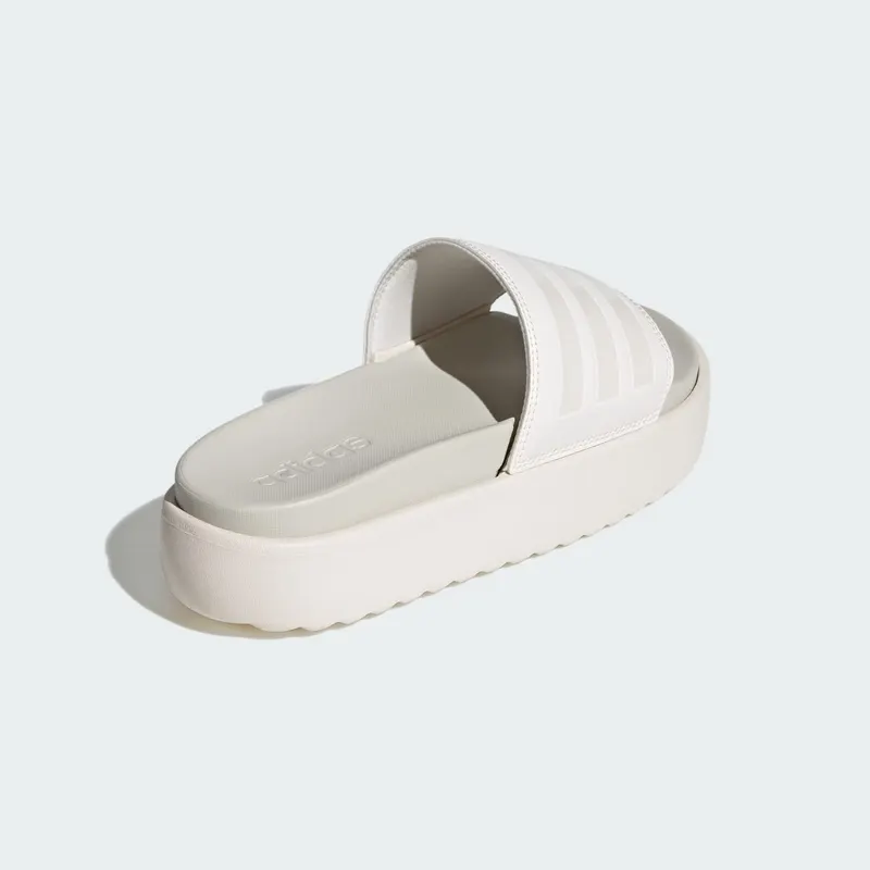 Adidas adilette Platform Chalk White / Chalk White / Orbit Grey (IH8974)