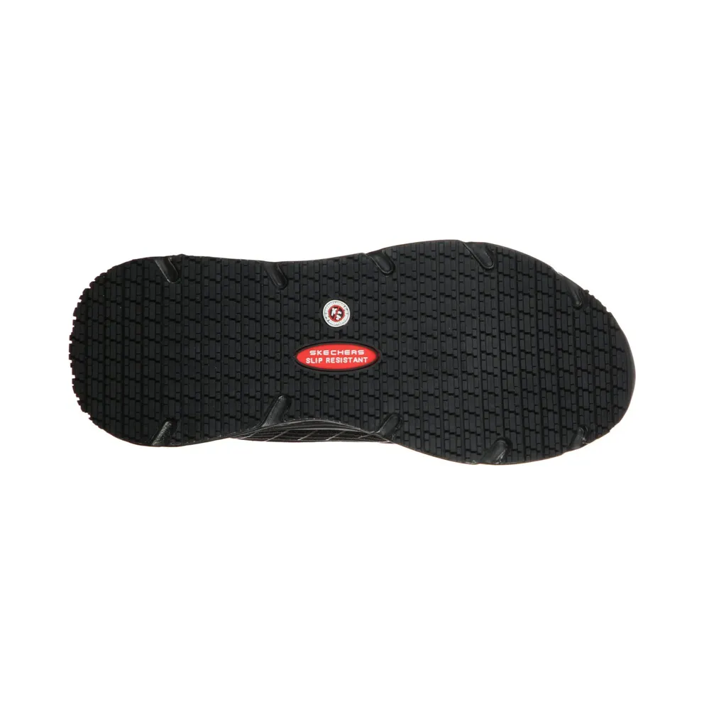 Skechers Work Slip-Resistant Relaxed Fit Max Cushioning Elite “Black” (108016ECBLK)