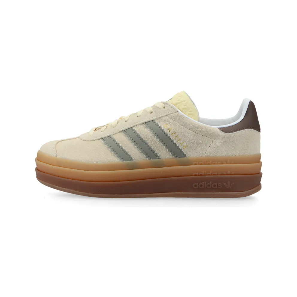 adidas Gazelle Bold W (beige / green) – JI2696