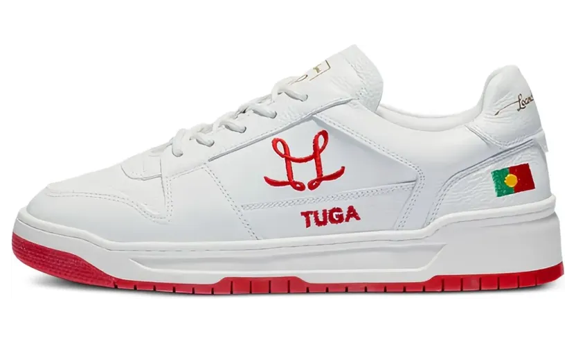 Leandro Lopes Tony mit Flaggenstickerei “White” (LL006P01XXTUG)
