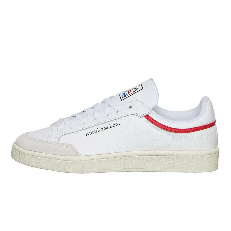 adidas Americana Low Cloud White Glory Red Cloud White/Glory Red/Chalk White (EF6385)