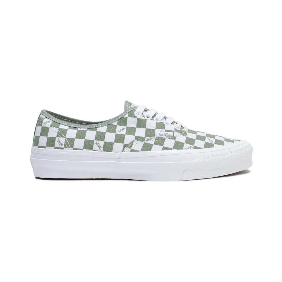 Vans Vault OG Authentic LX Checkerboard White Loden Green (VN0A5FBDLDN)