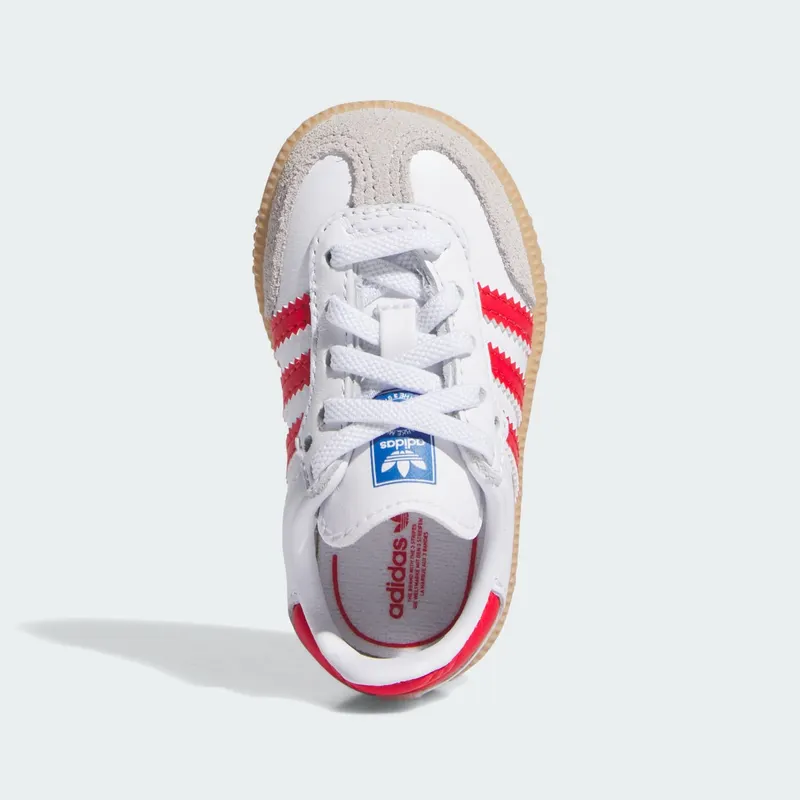 adidas Samba OG Cloud White Collegiate Red Gum (JI4467)
