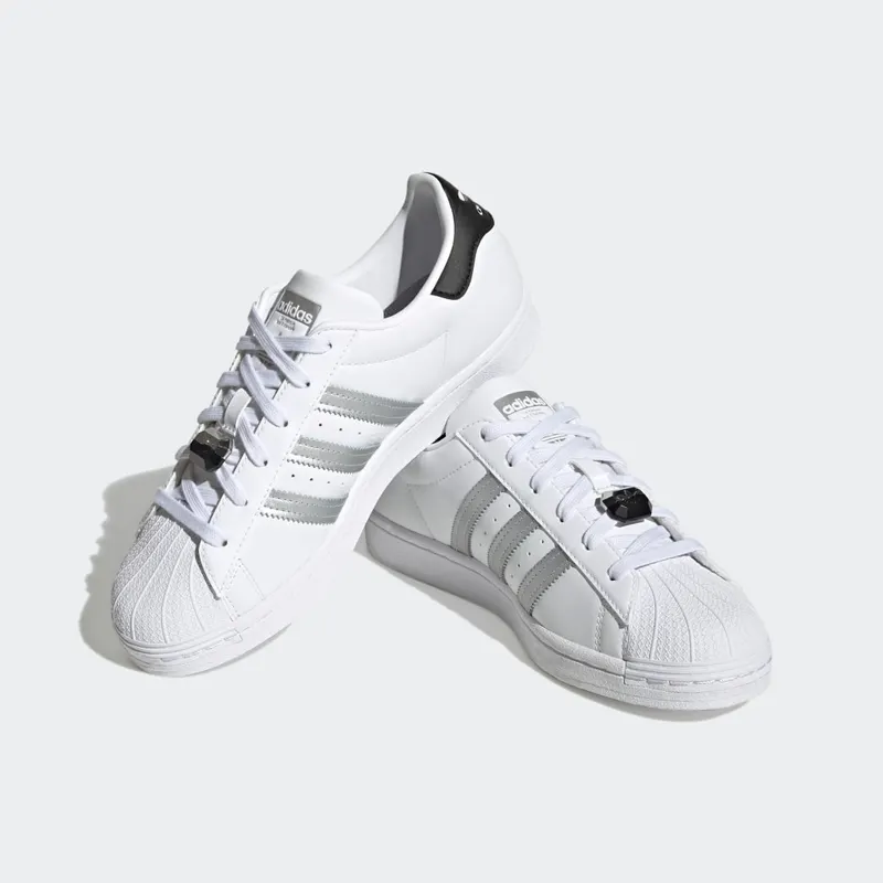 Adidas Superstar Cloud White / Silver Metallic / Core Black (HQ4256)