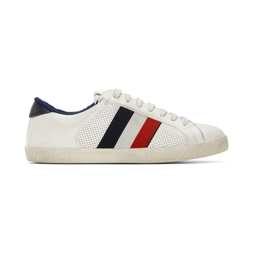 Moncler White Montreal Sneakers (4M713 – 00 – 02S7X)