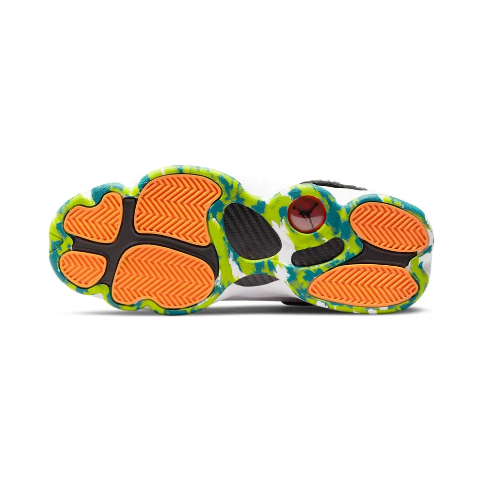 Jordan 6 Rings White Neon Green (GS) (323399-038)