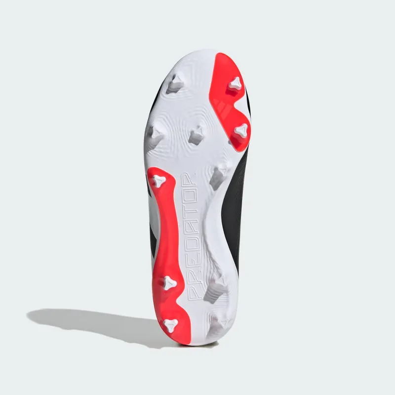 adidas Predator 24 League FG Core Black Cloud White Solar Red (IG7748)