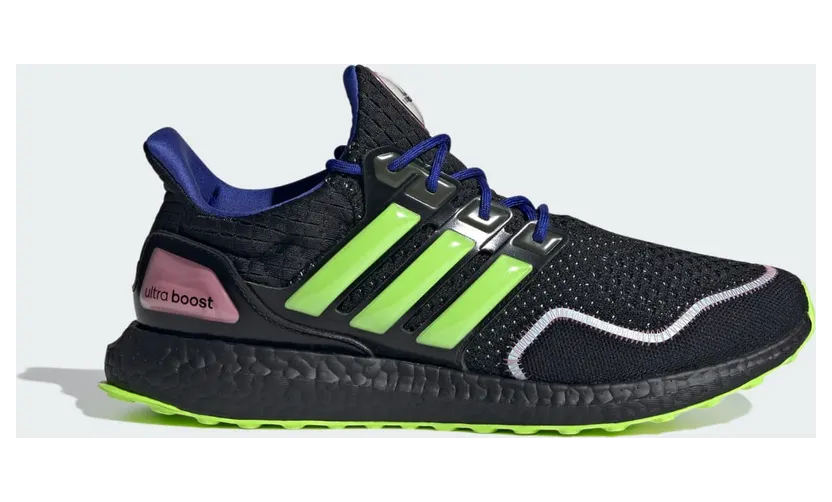 adidas Ultra Boost 1.0 Core Black Lucid Lemon Bliss Pink (ID0144)