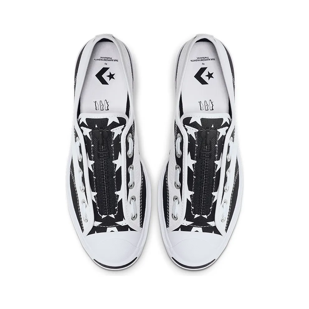 Converse Jack Purcell Zip Ox TakahiroMiyashita TheSoloist White Black White/Black-White (164835C)