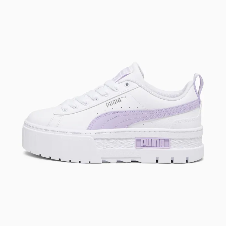 Puma Mayze leren White (38452722)