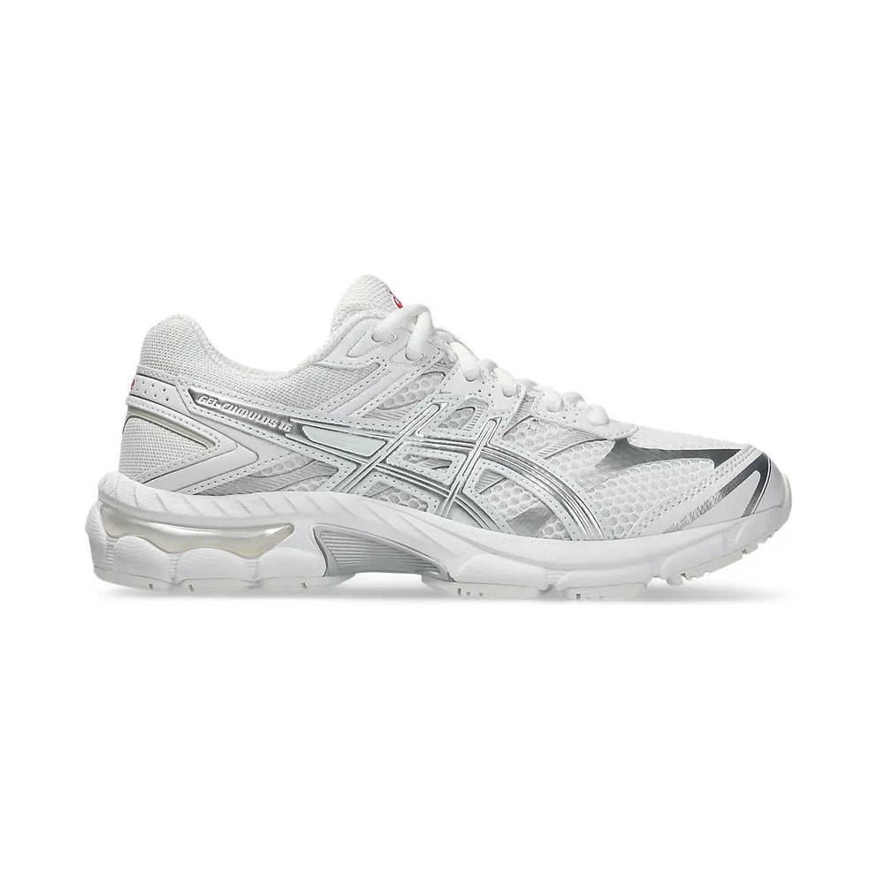 ASICS GEL-CUMULUS 16 GS “White / Pure Silver” (1204A193-100)