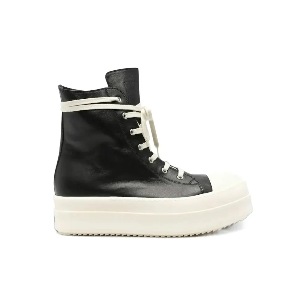 Rick Owens Mega Bumper Sneaker Black Milk (RU02F4859-LCO-911)
