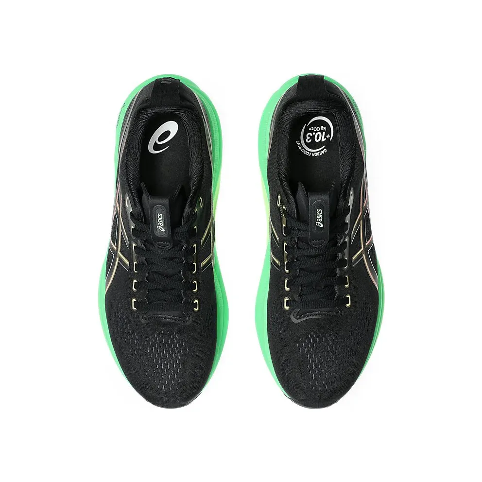ASICS GEL-KAYANO 32 “Black / Vital Green” (1011C052-004)
