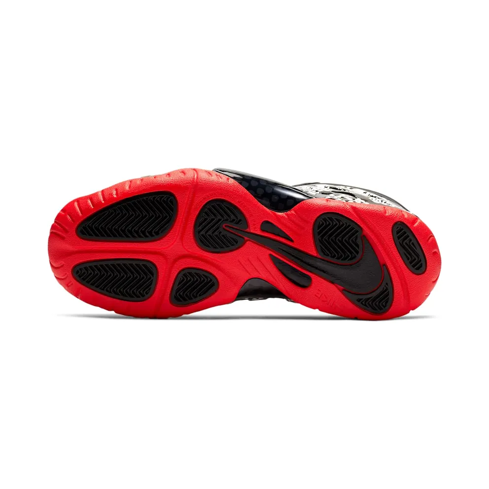 Nike Air Foamposite One Albino Snakeskin (GS) Sail/Habanero Red-Black (644791-104)