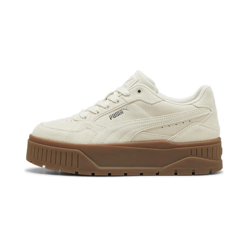 Puma Karmen II Idol Suede “Frosted Ivory / Frosted Ivory” (397462_04)