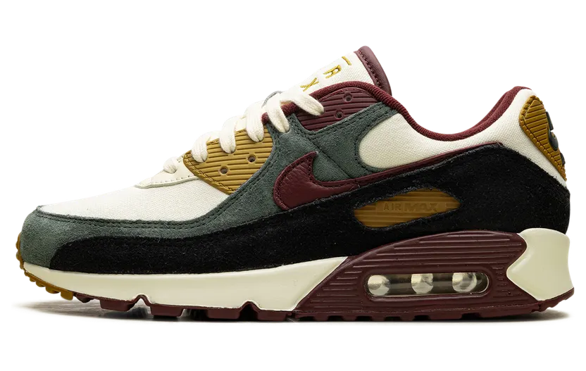 Nike AIR MAX 90 PRM “Coconut Milk / Green / Bronze” (HQ3609-113)