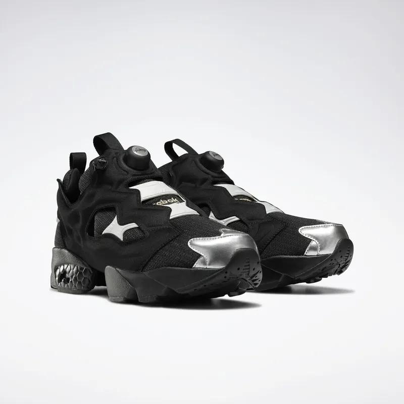 Reebok Instapump Fury Black Steel Black/Steel-Matte Silver (Other Brands Other)
