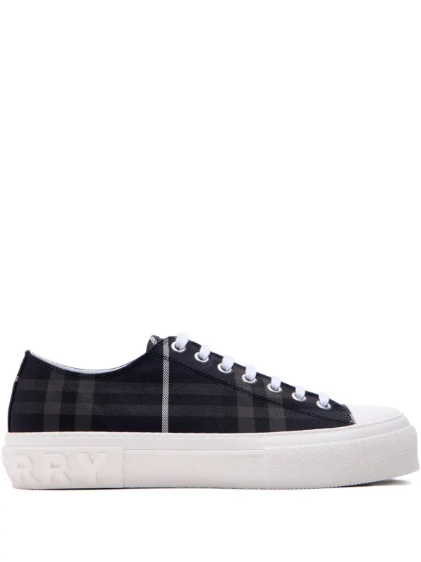 Burberry Karierte Sneakers – Schwarz (8114134)