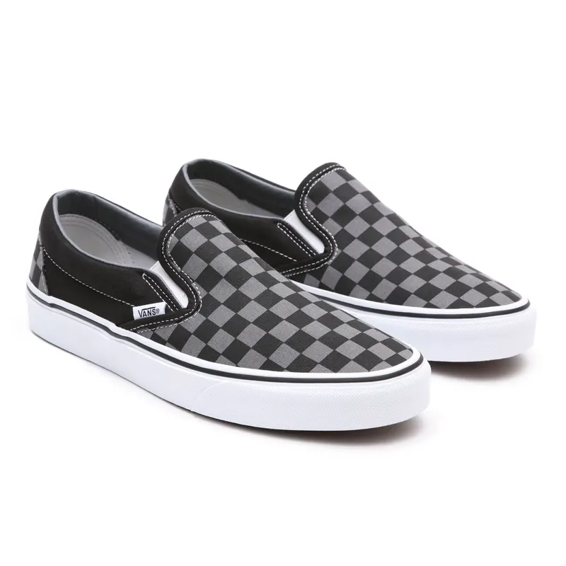 Vans Slip-On ‘Black Pewter Checkerboard’ Black/Pewter (VN000EYEBPJ)