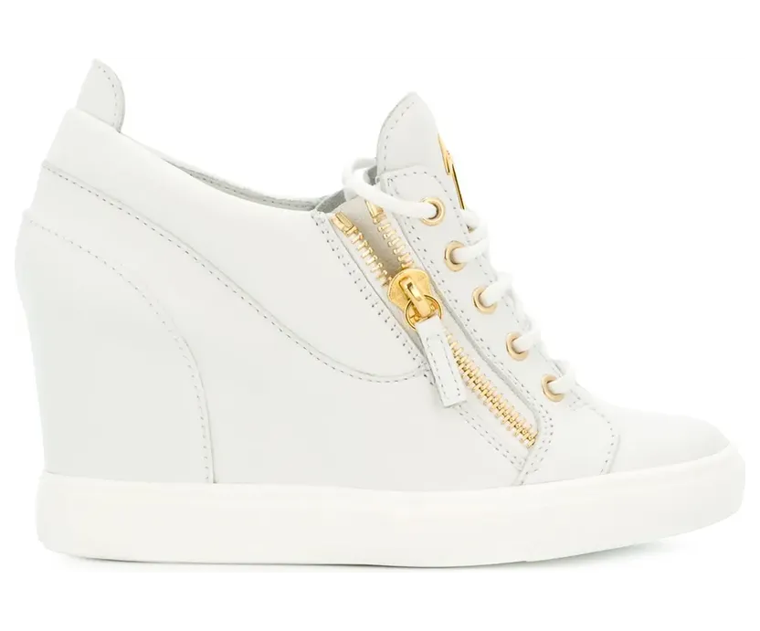 Giuseppe Zanotti ‘Sonya’ Wedge-Sneakers – Weiß (RS6125001)