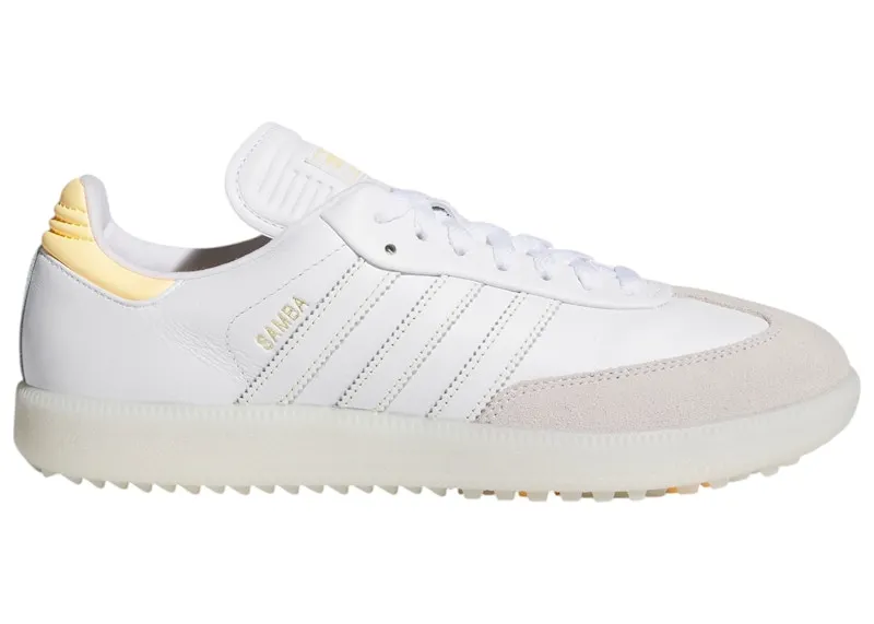adidas Samba Spikeless Golf White Ice Tangerine Off White (HP7071)