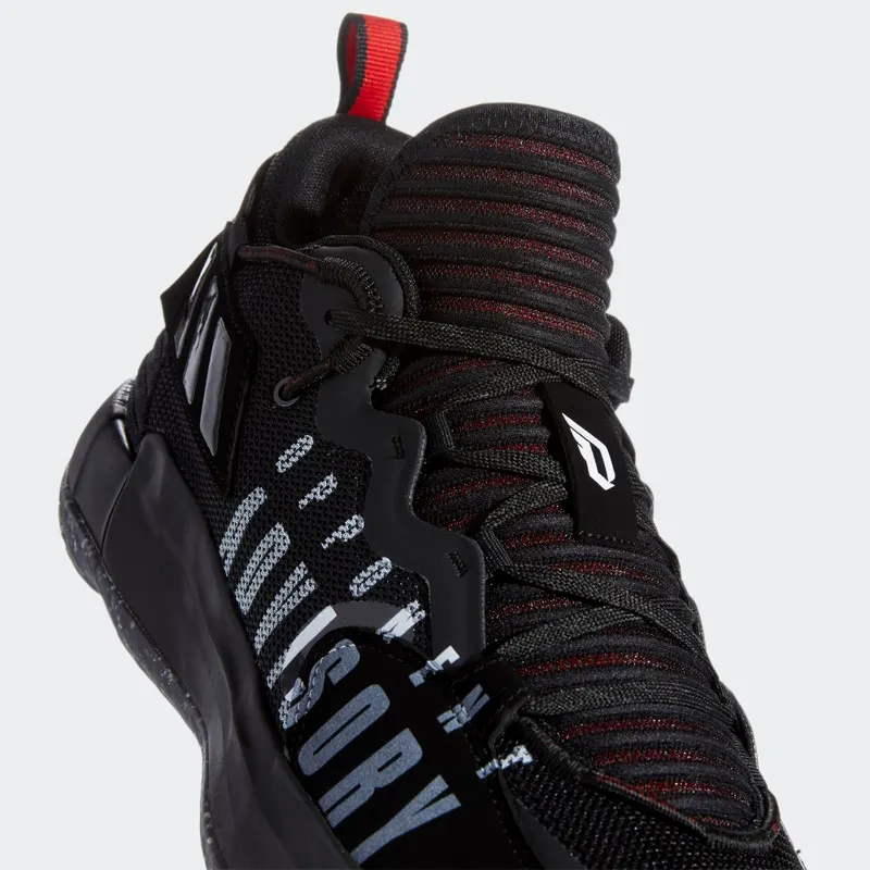 adidas Dame 7 EXTPLY: Opponent Advisory Core Black / Cloud White / Vivid Red (FY9939)