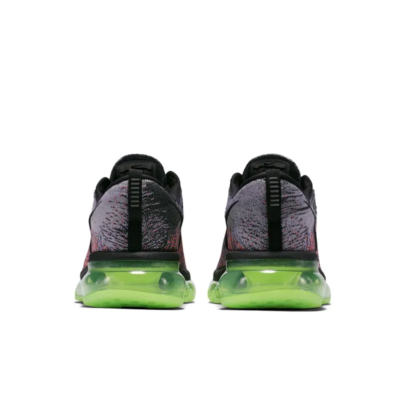 Nike Flyknit Max Ghost Green Multi-Color (W) White/Black-Ghost Green (620659-103)