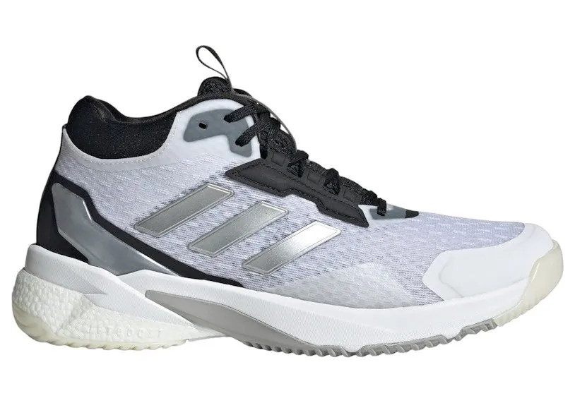 adidas Crazyflight 5 Mid Indoor Cloud White Silver Metallic Core Black (ID5725)