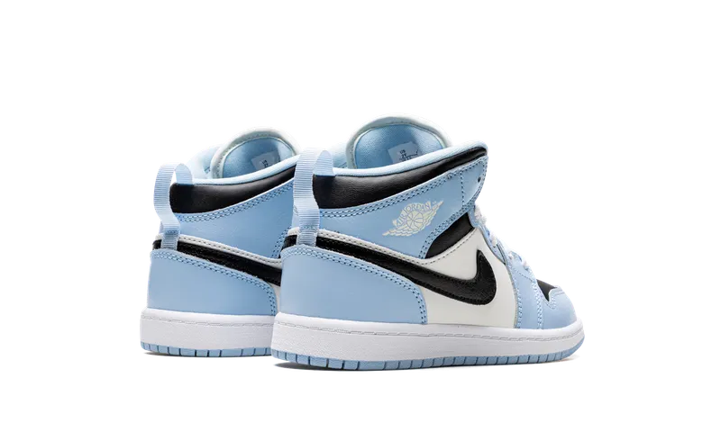 Jordan 1 Mid Younger Kids’ Blue (640737-401)