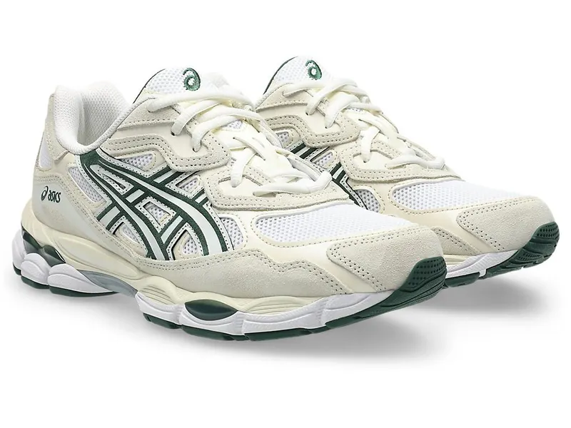 ASICS GEL-NYC “Ivory / Forest Night” (1203A383-750)