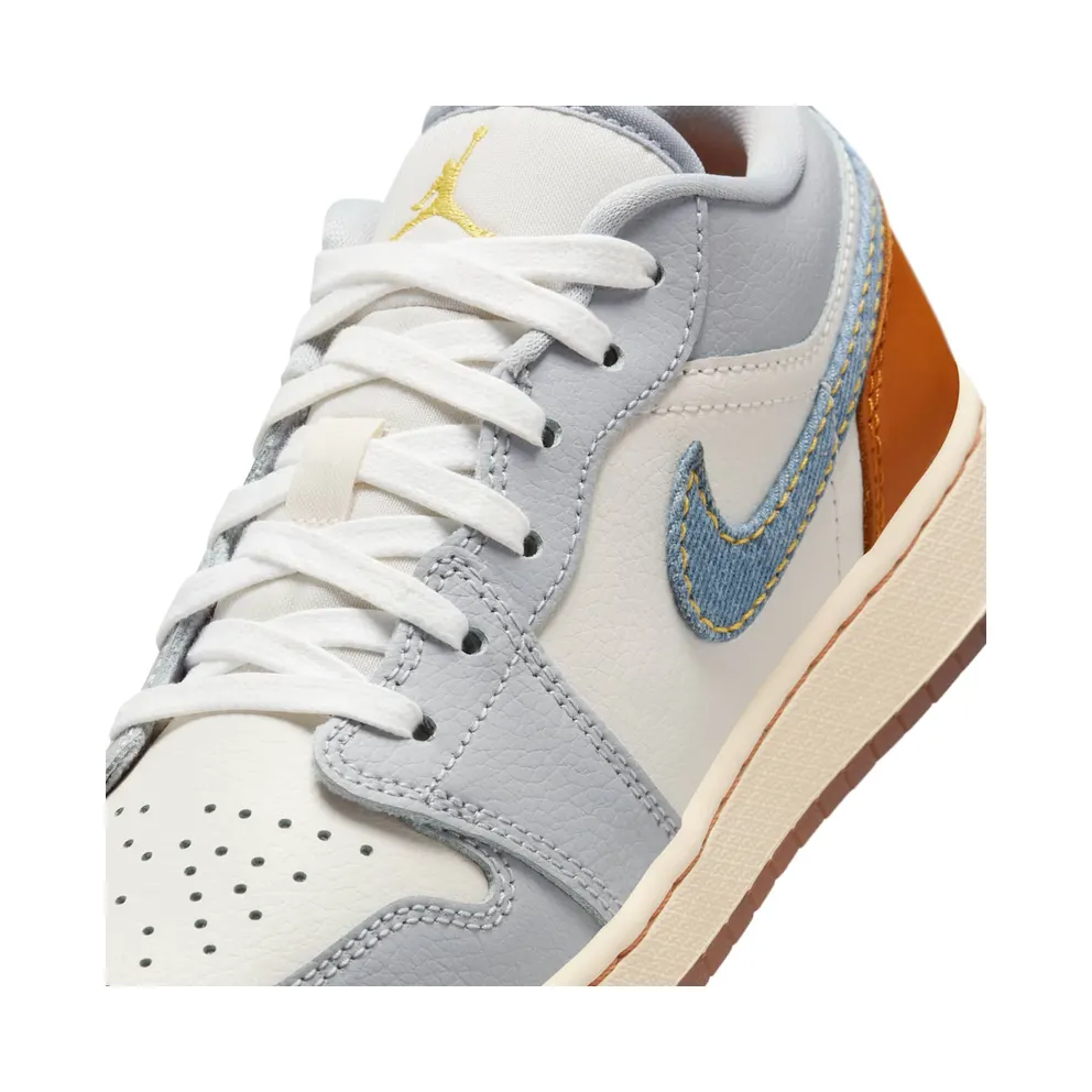 Jordan 1 Low SE Phantom Coconut Milk Amber Brown Light Armory Blue (FZ5046-041)