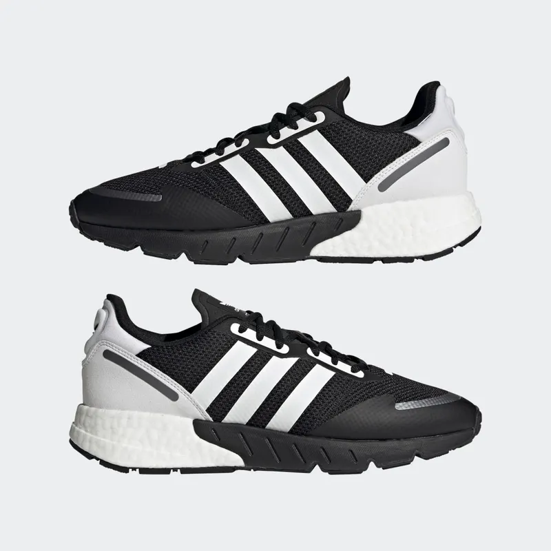 Adidas ZX 1K Boost Core Black / Cloud White / Black Silver (FX6515)