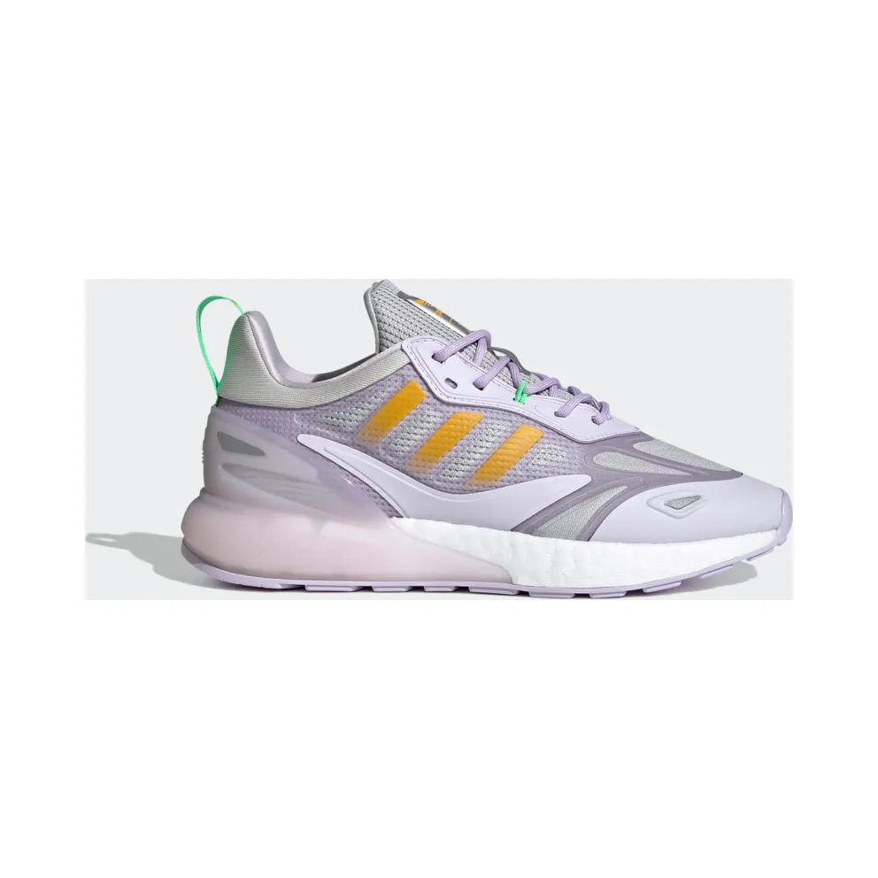 adidas ZX 2K Boost 2.0 Schuh Purple Tint / Semi Solar Gold / Matte Silver (GZ7861)