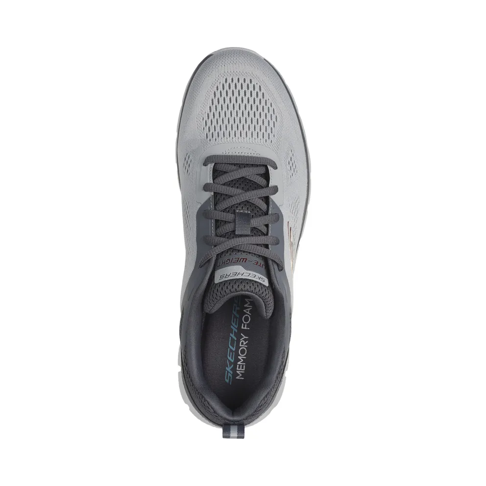 Skechers Track – Broader – Grey / Houtskool – “Grey” (232698 GYCC)