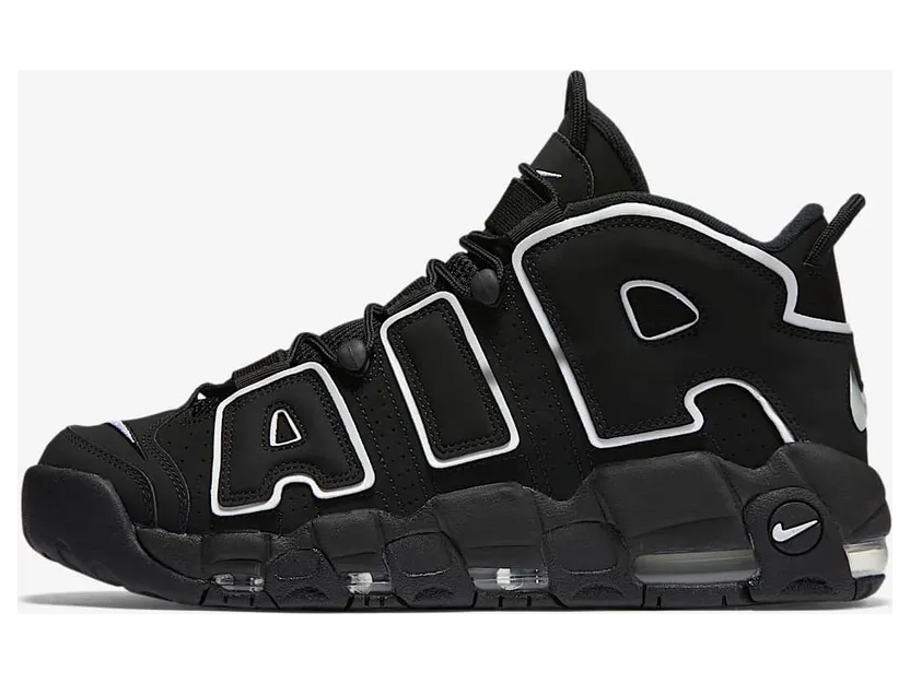 Nike Air More Uptempo “Black / White” (414962-002)