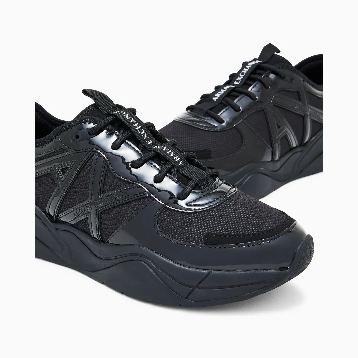 Armani Mesh With Patent And Microsuede Details (XDX039-XV311-00002) (5)