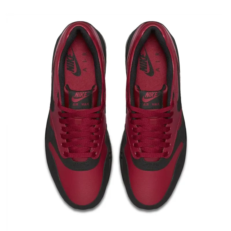 Nike Air Max 1 Ltr Premium Gym Red/Black (705282-600)