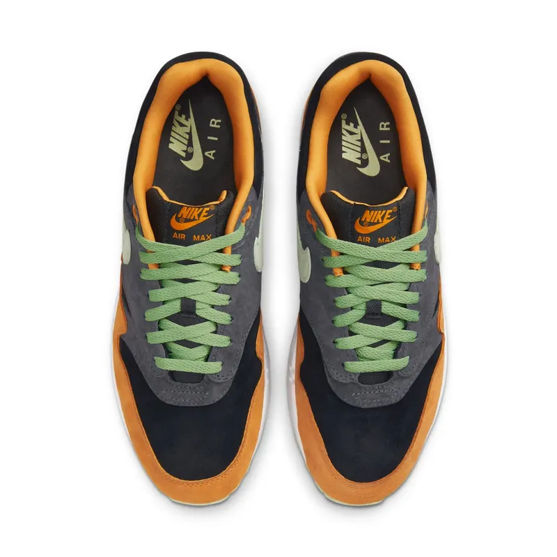 Nike Air Max 1 Premium Anthracite/Black/Kumquat/Honeydew (DZ0482-001)