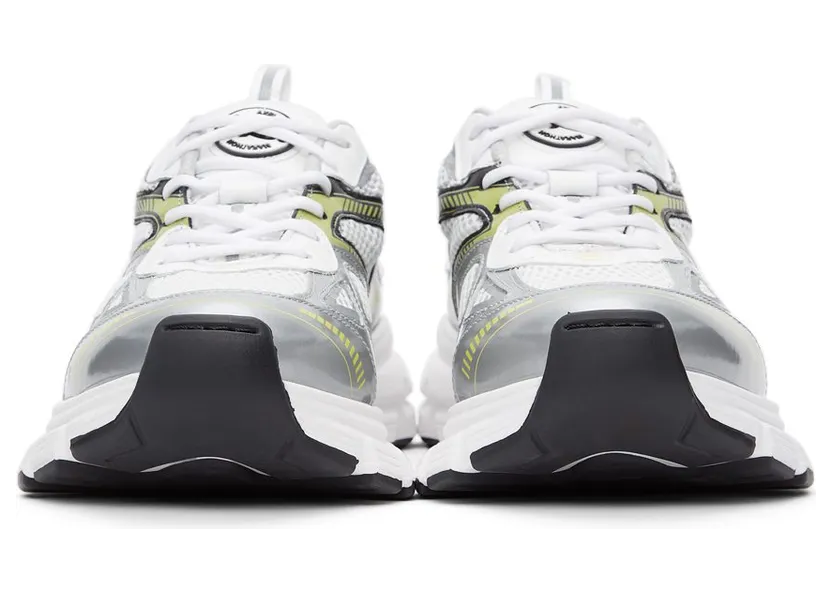 Axel Arigato White & Silver Marathon SILVER/YEL (33067) (2)