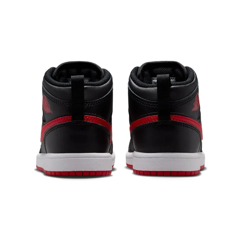 Jordan 1 Mid Black University Red (DQ8424-005)