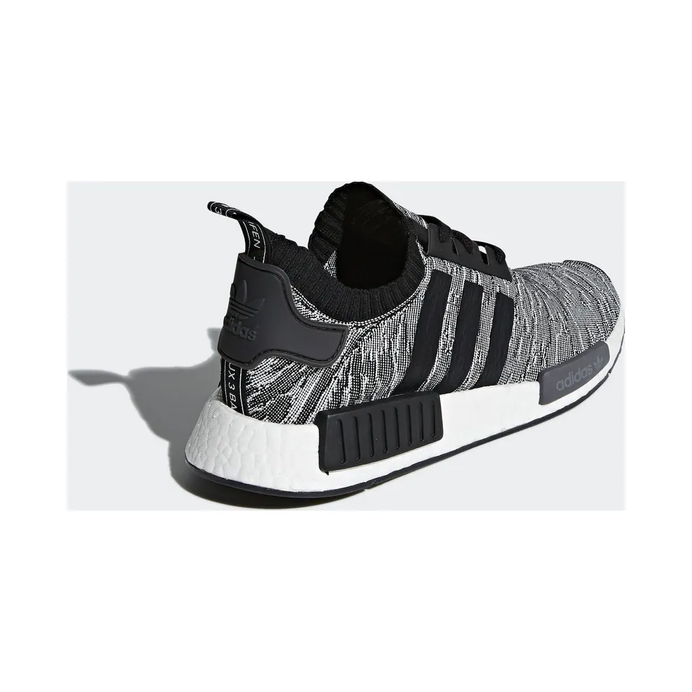 adidas NMD R1 Black Glitch Core Black/Core Black/Solar Red (CQ2444)