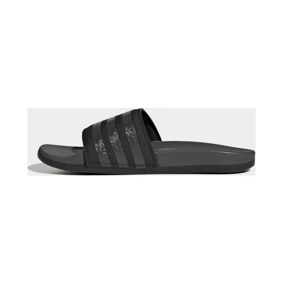 Adidas Adilette Comfort Slides Core Black / Grey Six / Core Black (GX4303)