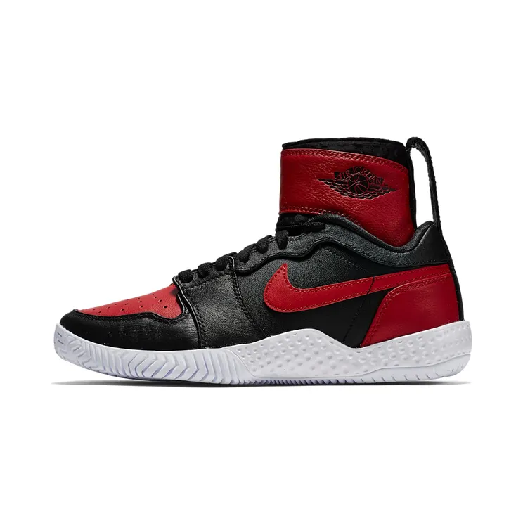 Nike Court Flare AJ1 Serena Williams Bred (W) “Black / Varsity Red” (878458-023)